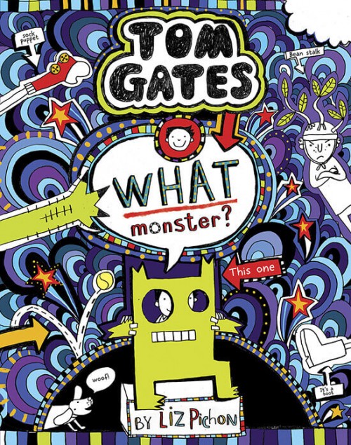 Tom Gates 'What monster' book cover