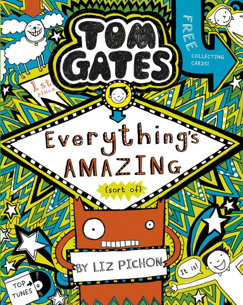 Book cover of 'everything amazing' a book by Liz Pichon